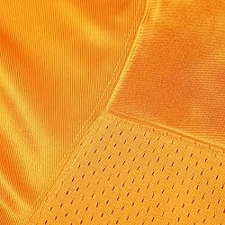 DEHANER Yellow Plain Football Jersey for Men Women
