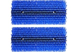 Hehoroo 2PCS Livestock Scratch Brushes - Livestock Anti-itch Tool, Horse Brushes, Relieve Back Itching in Livestock, Appropriate for Horse, Cattle, Pig, Sheep(Blue)