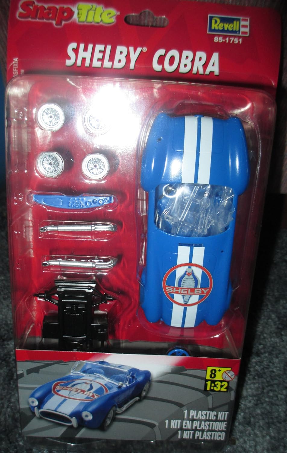 revell monogram shelby cobra 427 plastic model kit