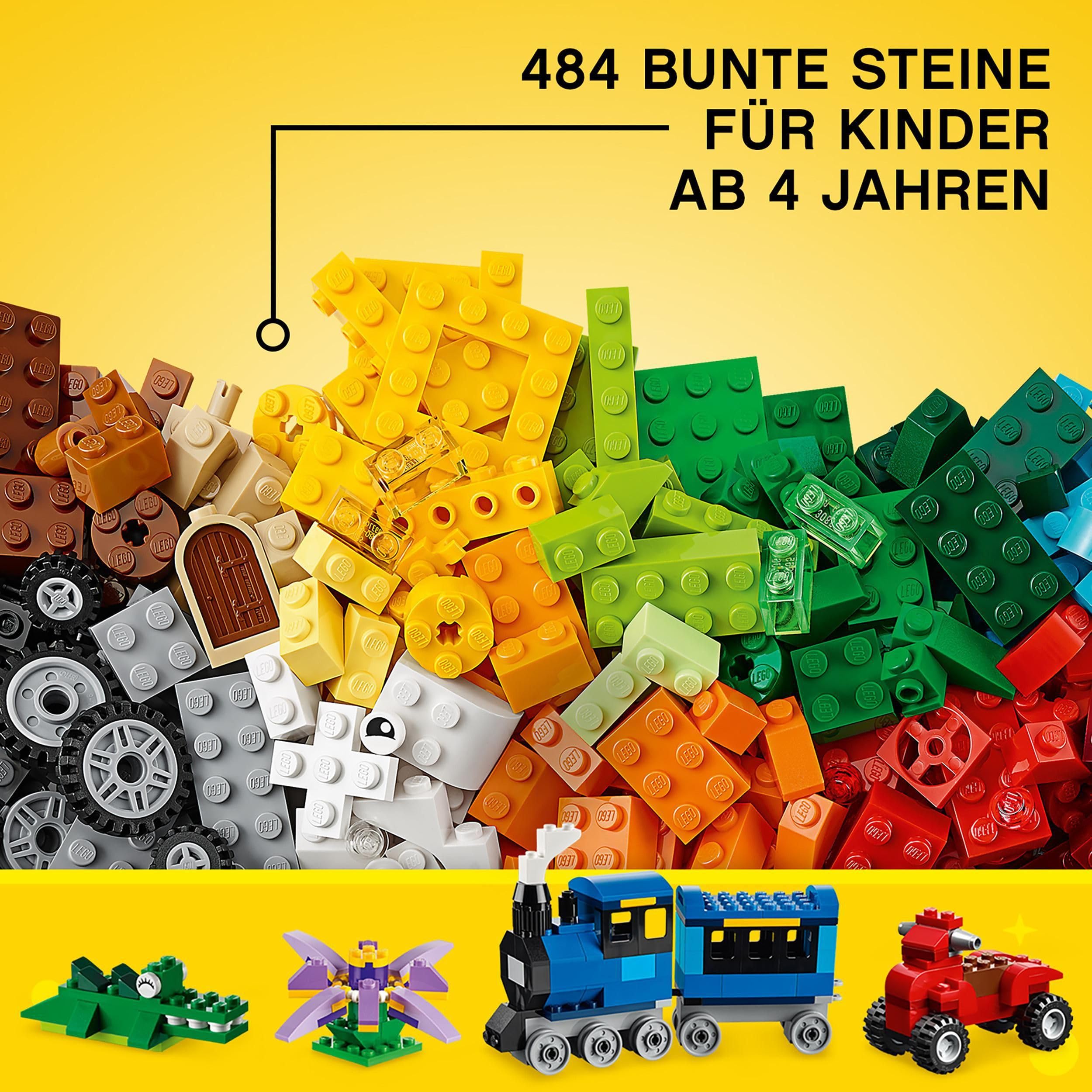 LEGO 10696 Classic Mittelgroße Bausteine-Box, Bausteine mit Aufbewahrungsbox für Kinder, Geschenk für Jungen und Mädchen ab 4 Jahren 4