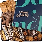 Barnett&rsquo;s Chocolate Cookies Birthday Gift Basket For Him Her Women Men Mom Dad Wife Girlfriend Sister Friend, Gourmet Gifts Happy Birthdays Cake Flavors Box, Unique Cookie Baskets Food Delivery Ideas