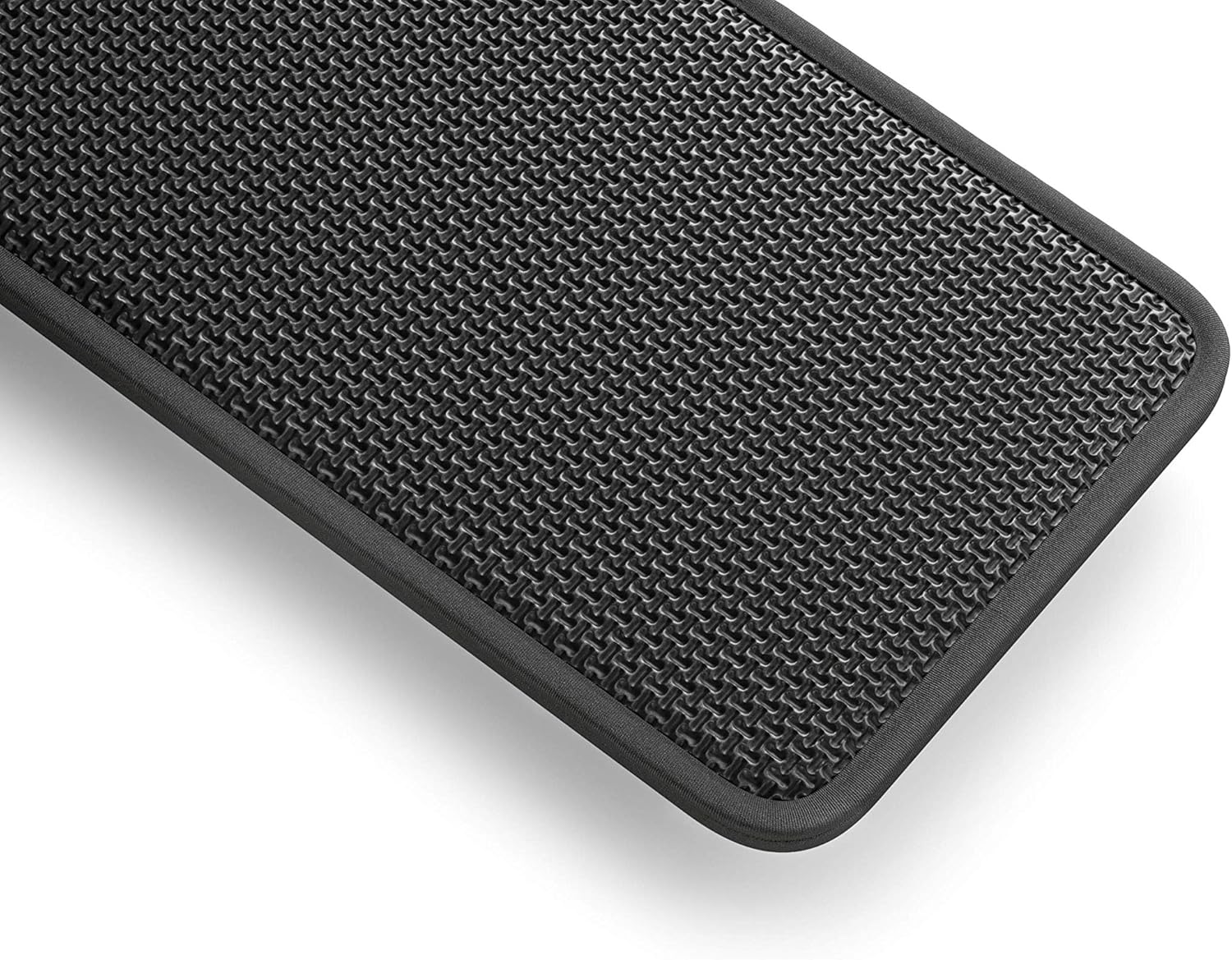 Glorious Gaming Wrist Pad/Rest - Compact - Black - Mechanical Keyboards, Stitched Edges, Ergonomic | 12x4 inches | 25mm/1in Thick (GWR-75) Compact (Black): Computers & Accessories