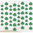 jollylife 12PCS St. Patrick’s Day Shamrock Decorations - Lucky Irish Party Hanging Ornaments Garland Cutouts