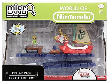 Jakks Pacific – 0 – Nintendo – Micro Spielzeug-Set Deluxe Pack Serie 2 Zelda – Modell zufällige