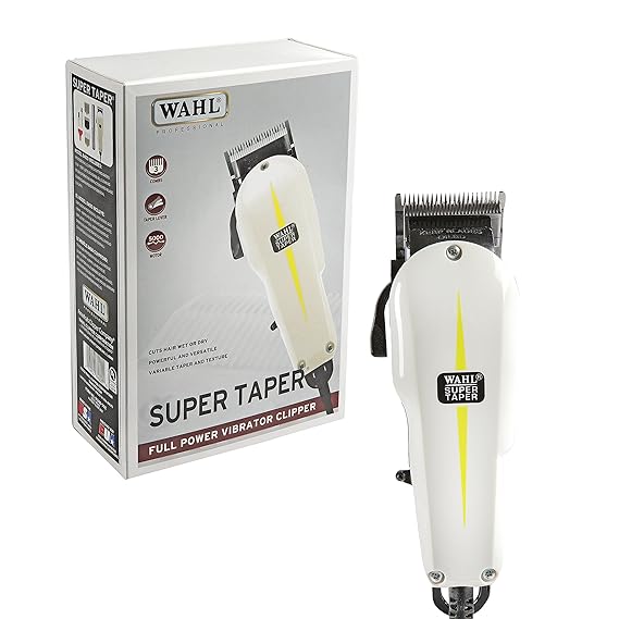 wahl super taper cutting length