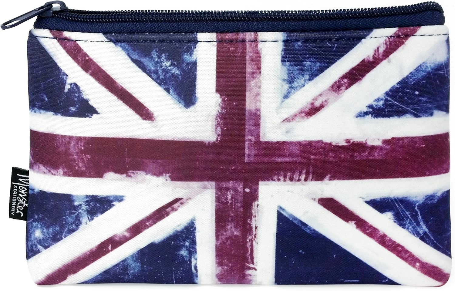 Monster Stationery - Single-Pocket Neoprene Pencil Case - Distressed Flag Series - One of Each - Image 3