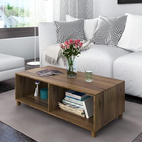 @home by Nilkamal Astero Center Table, Walnut: Amazon.in: Home & Kitchen