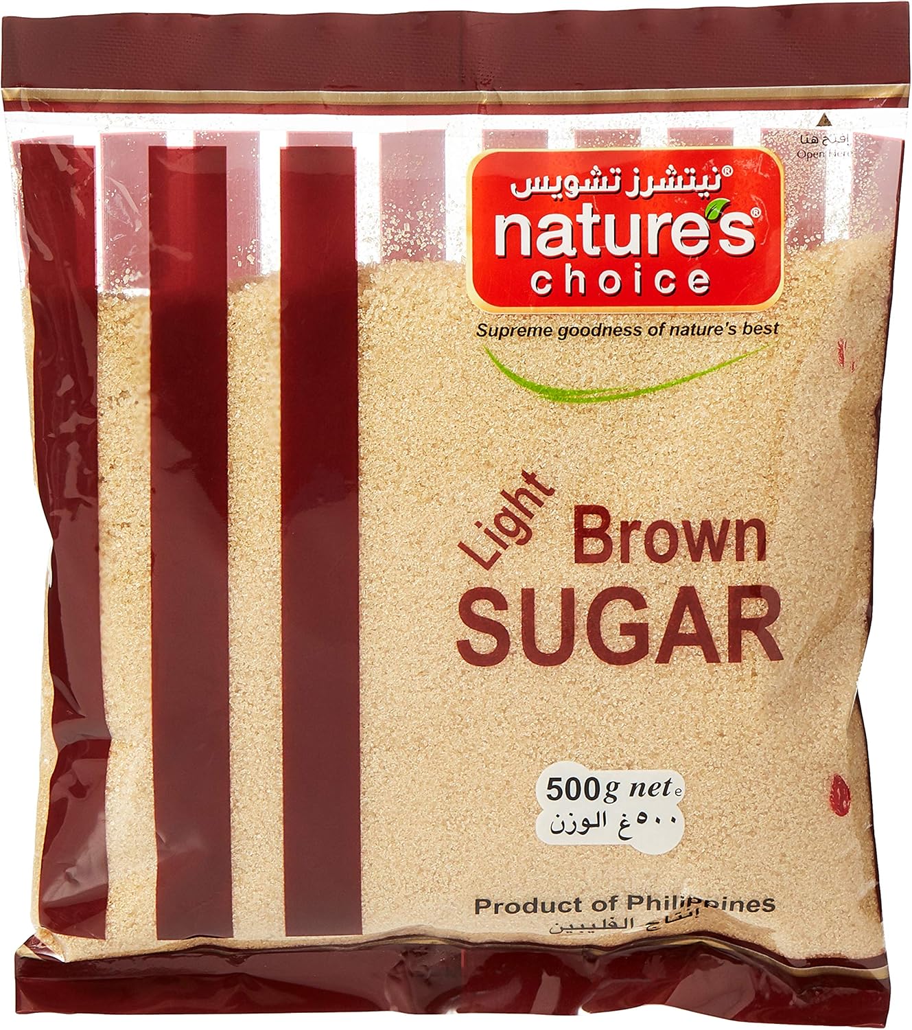 Natures Choice Light Brown Sugar Raw, 500 gm Buy Online at Best Price