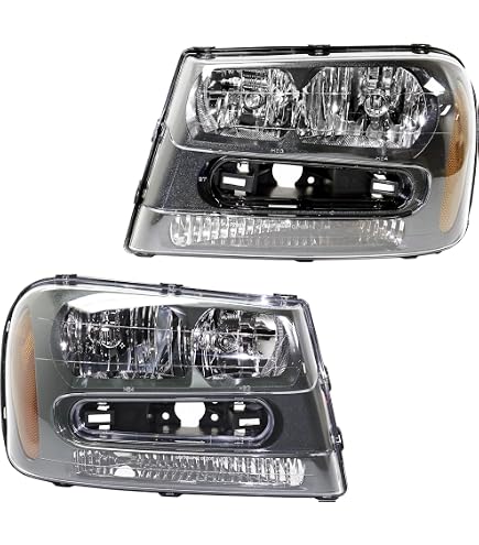 New Driver Side Headlight Assembly For 2002-2008 Chevrolet Trailblazer – LH Replacement 4 thumbnail image