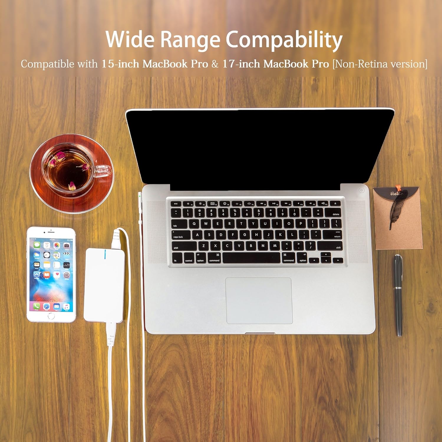 Amazon Com Key Power 85w Power Adapter For Macbook Pro 15 Inch 17 Inch For Non Retina Display Model Computers Accessories