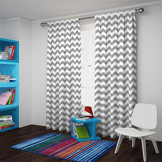 Amazon Com Eclipse Kids Room Darkening Curtains For Bedroom My