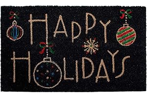 CALLOWAYMILLS Calloway Mills 102361729 Happy Holidays Doormat