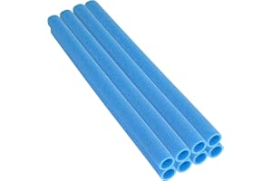 Upper Bounce Noodle Trampoline Pole Foam Sleeves – Trampoline Padding Replacement, Foam Tubes Padding, 33" & 44" Length, 1” & 1.75" Diameter.