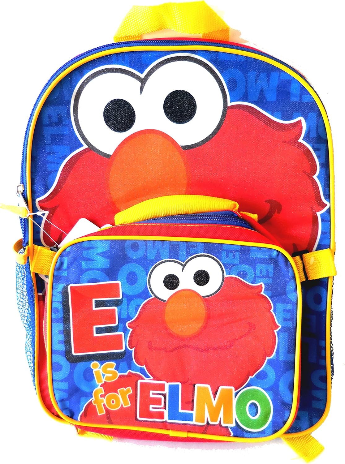 elmo backpack and lunchbox