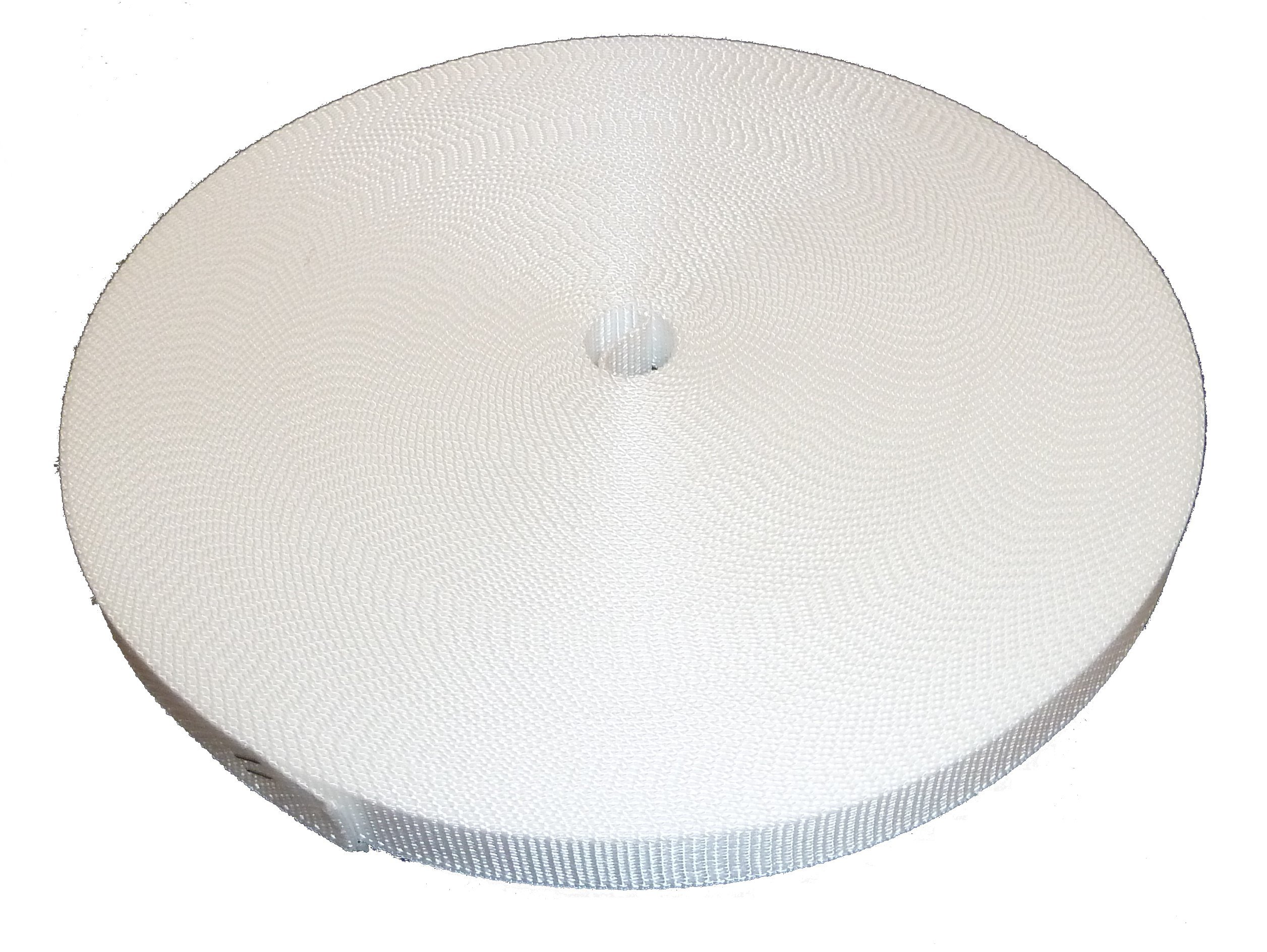 Maxi Roller Shutter Belt 23 mm Wide White 50 Metre Roll