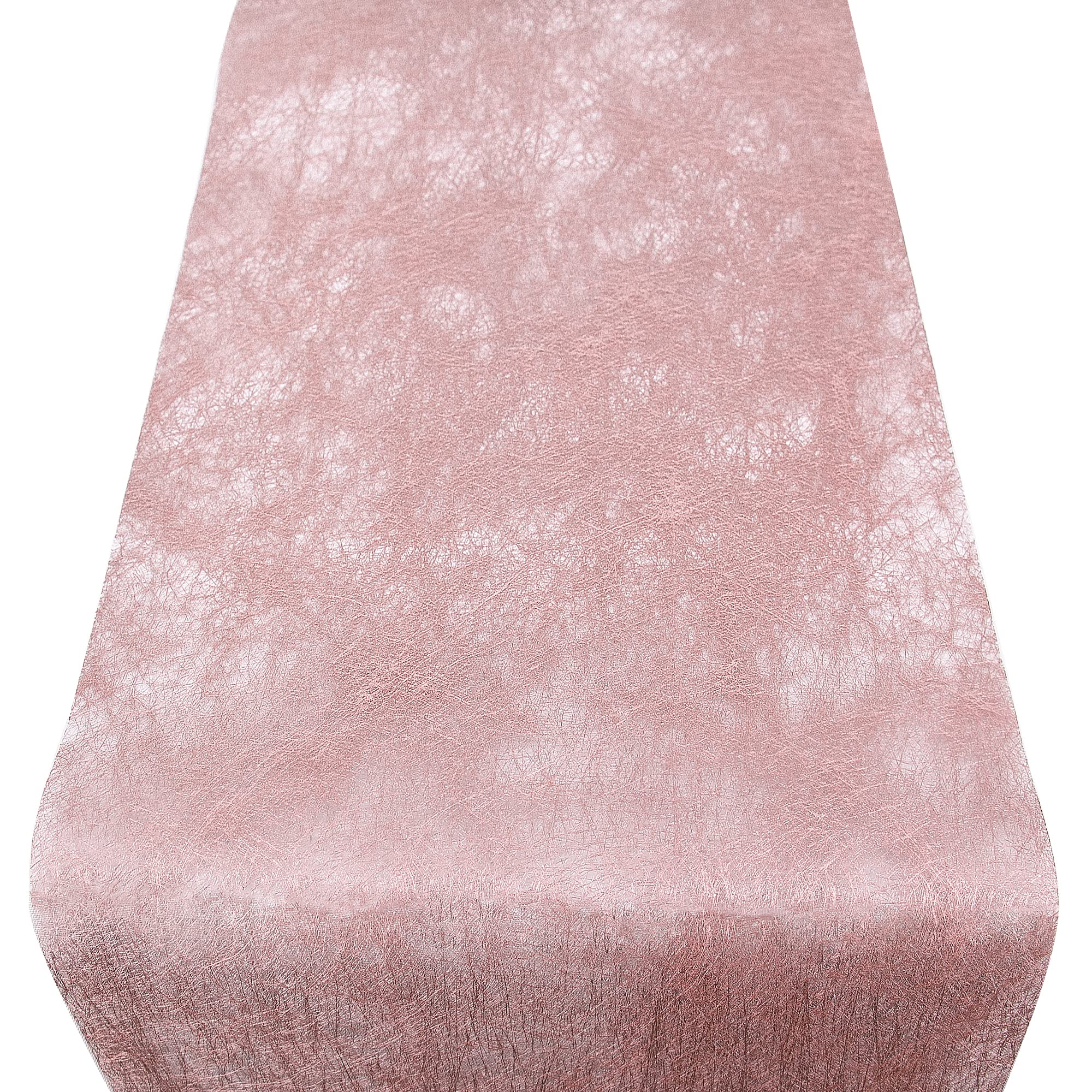 Time to Sparkle Non Woven Tablecloth 30CM X 16M Glitter Metal Tablecloth Roll Reusable Party Table Centerpiece for Wedding Birthday Baby Shower Rose Gold