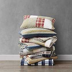 Eddie Bauer - King Quilt Set, Reversible Cotton