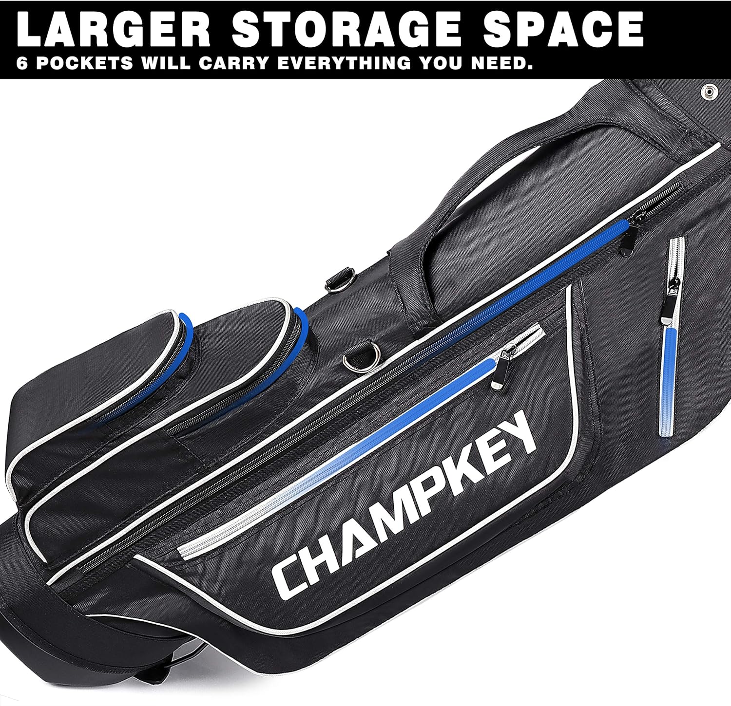 Champkey PRO Lightweight Golf Stand Bag - Easy to Carry & Durable Pitch Golf Bag – Golf Sunday Bag Ideal for Golf Course & Travel : Sports & Outdoors