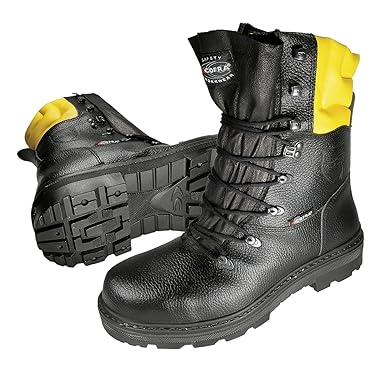Cofra Schnittschutzstiefel Woodsman 25580-000, Forstarbeiter Sicherheitsstiefel, Größe 43, 40-87890000-43
