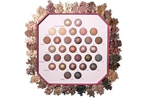 LAURA GELLER NEW YORK The Ultimate Palette Minimalism Maximized | Includes 31 Baked Eyeshadows in Classic and Marble with Matte & Shimmer Finishes
