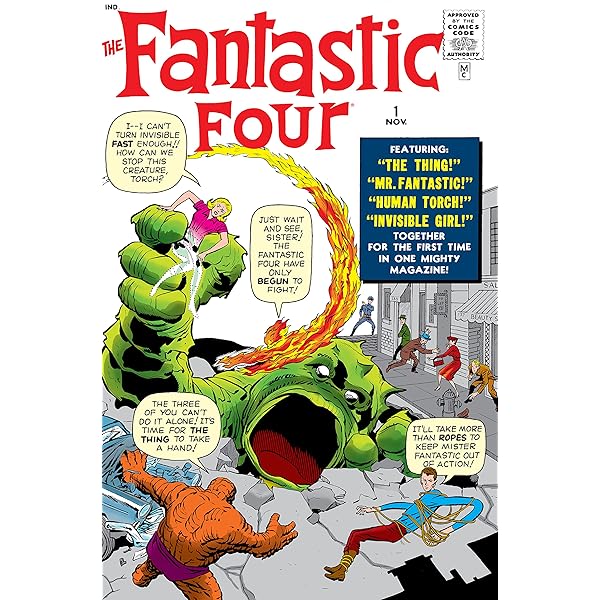 Amazon.com: Fantastic Four (1961-1998) #1: Facsimile Edition