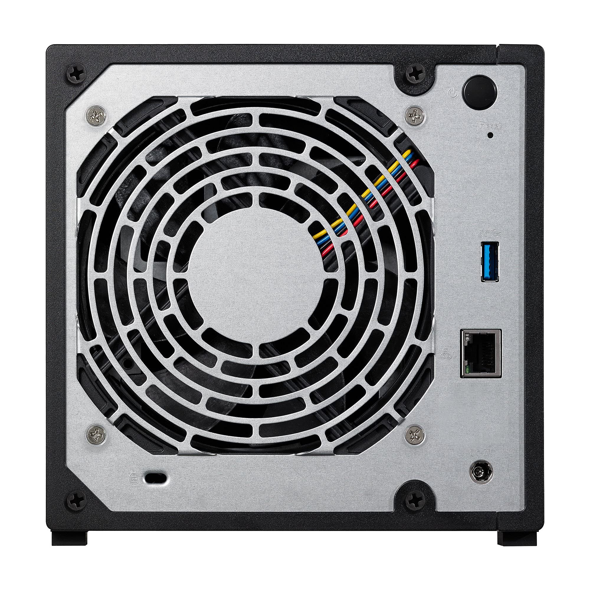 Asustor AS1004T v2-4 Bay NAS + Free exFAT License, 1.6GHz Dual-Core, 512MB RAM, Network Attached Storage, Personal Private Cloud, Home Media Server (Diskless)