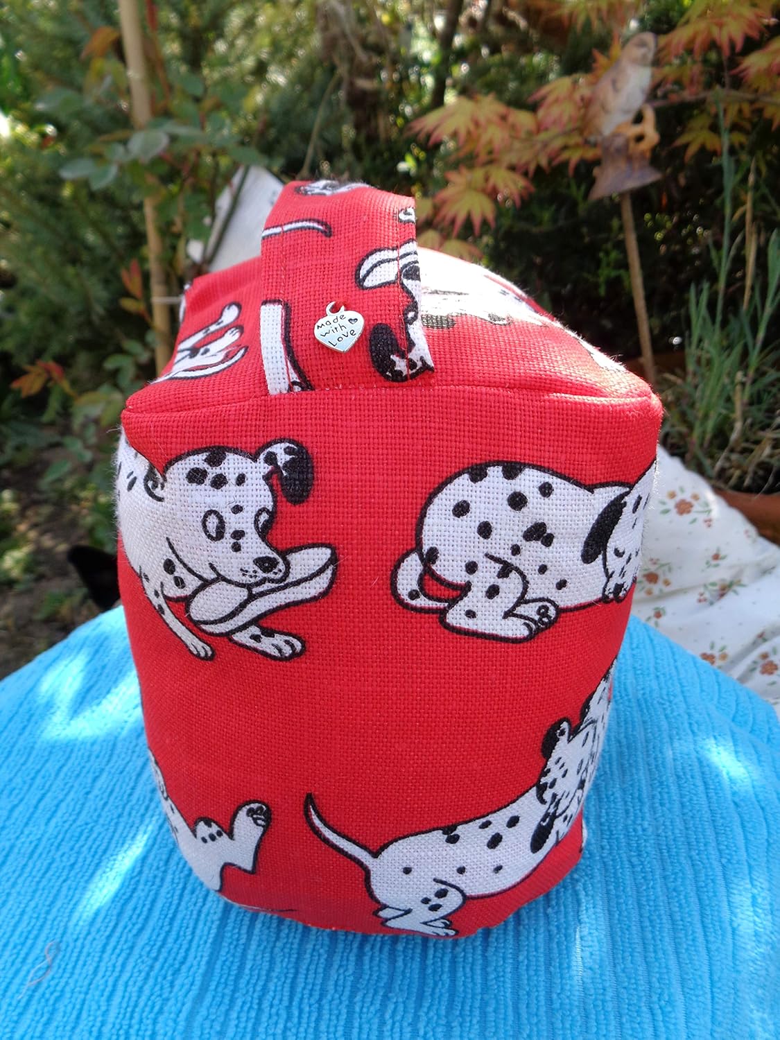Hand made fabric Door Stop with Dalmatian dog puppy design Amazon.co