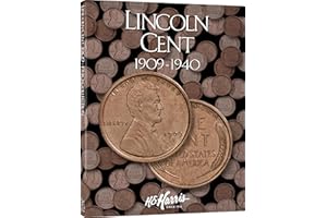 Lincoln Cents Folder 1909-1940 (H.E. Harris Coin Folder)