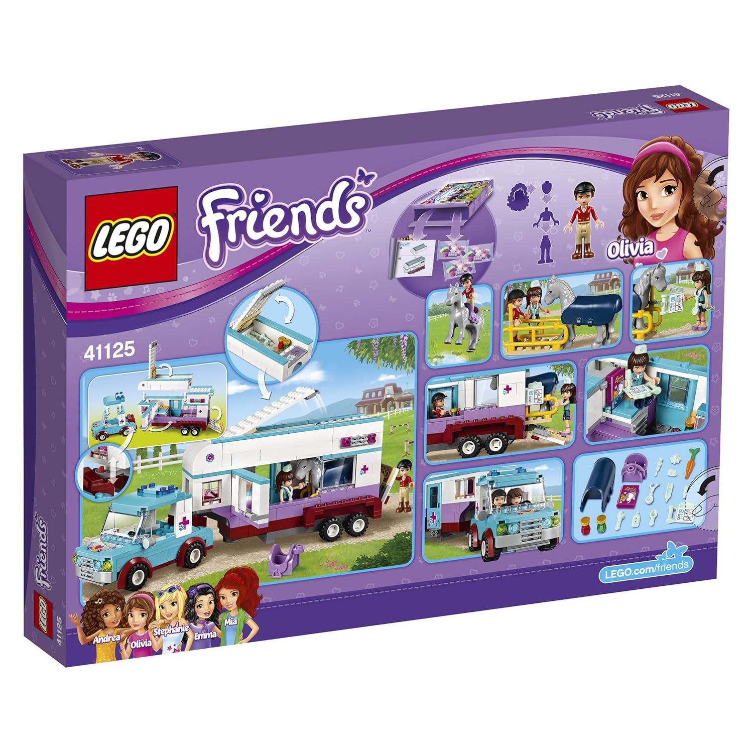 lego friends de caballos
