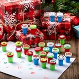 JOYIN 25 Christmas Rubber Stamps Kids Assorted Stampers Party Favor Stocking view 5