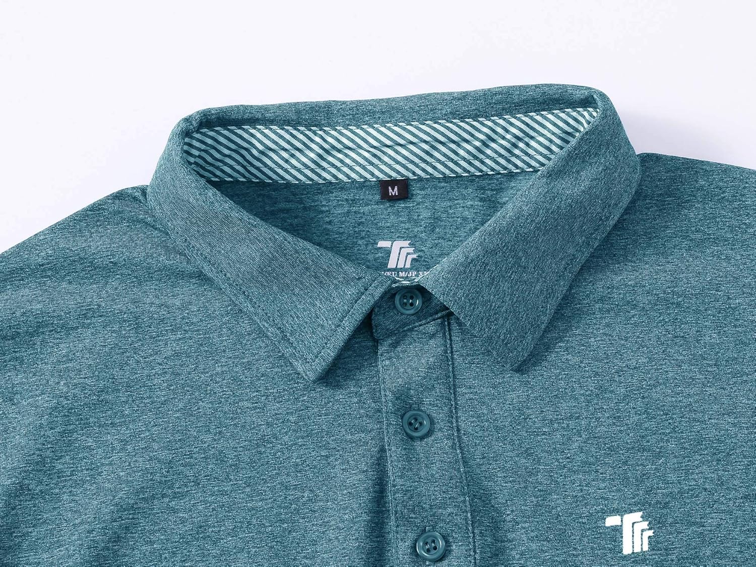 MoFiz Men's Golf Shirts Polo Shirts Athletic Casual T-Shirt Quick Dry Long Sleeve: Clothing