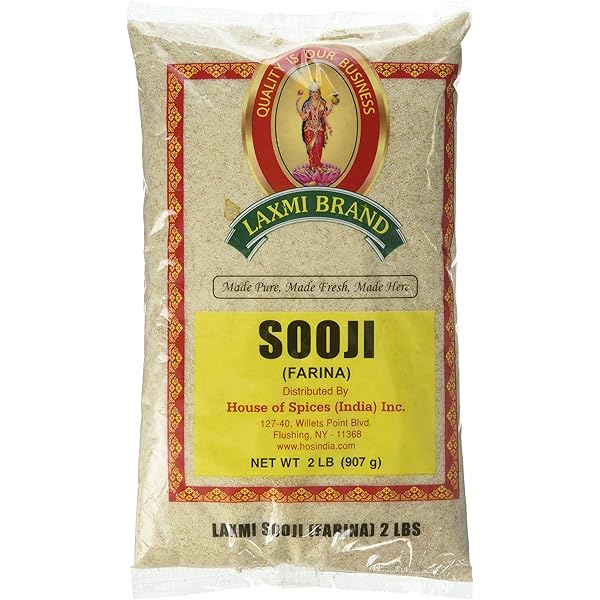 Organic Tattva Sooji Rava - 4lb Bag Of Premium Durum Wheat Semolina