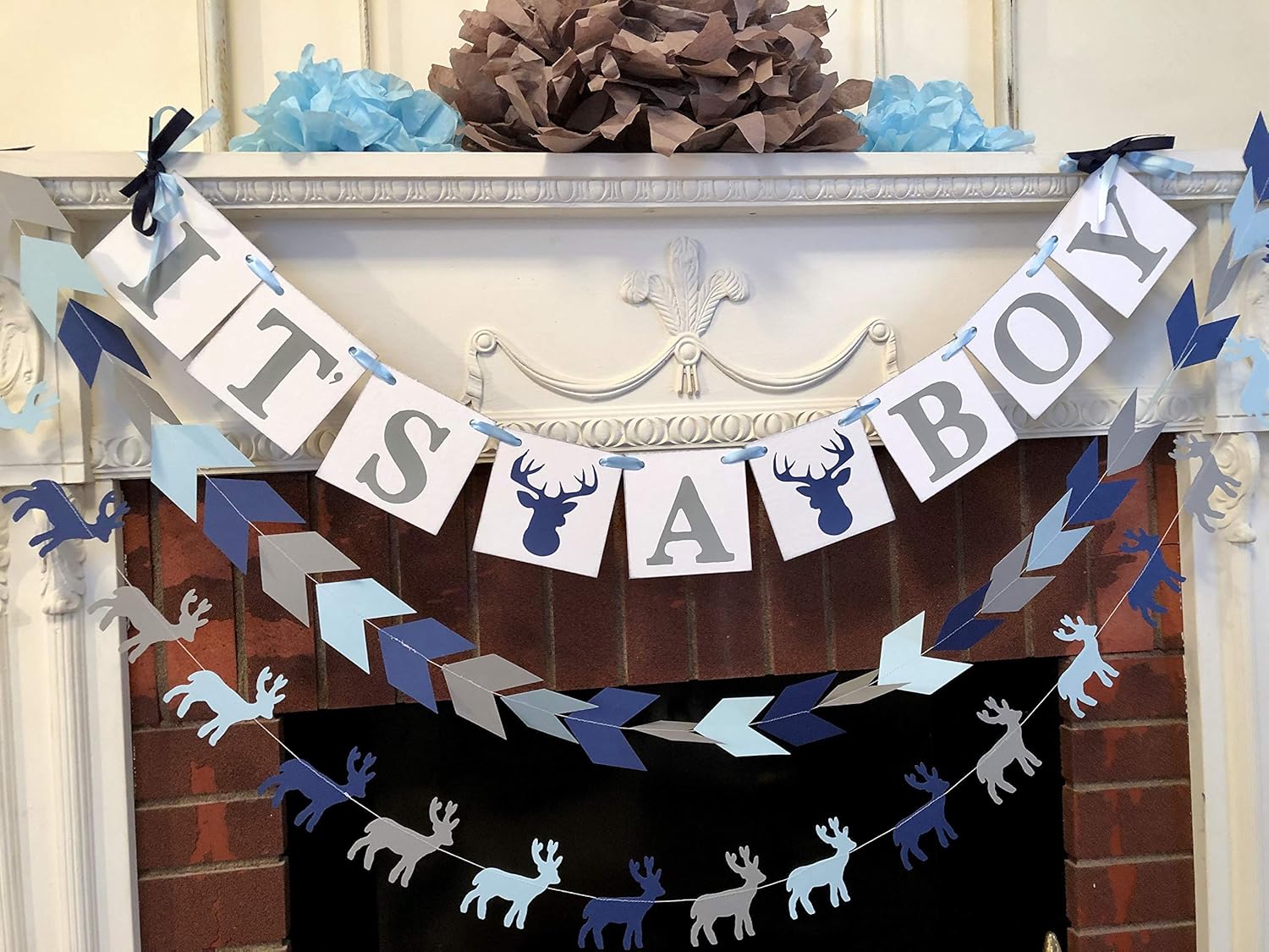 it's a buck baby shower decorations