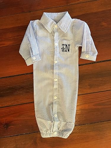 baby boy seersucker outfit