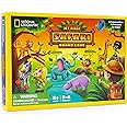 NATIONAL GEOGRAPHIC My First Safari Board Game for Kids 4-6 – Animal Game for Kids & Adults, Cooperative Fun Perfect for Family Game Night, Kids Board Games, Games for Family Night