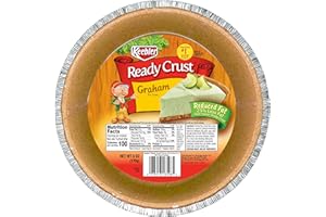 Keebler Ready Crust, Reduced Fat Graham Cracker Pie Crust, 9-inch crust, 6 Ounce