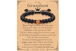 ACOGVN Gifts for Husband Brother Boyfriend Uncle Son Nephew Grandson Fiance Stepdad New Dad First Time Dad To Be Bracelet Gifts, Graduation Fathers Day Birthday Christmas Anniversary Valentines Day Gifts for Him Teen Boy Men