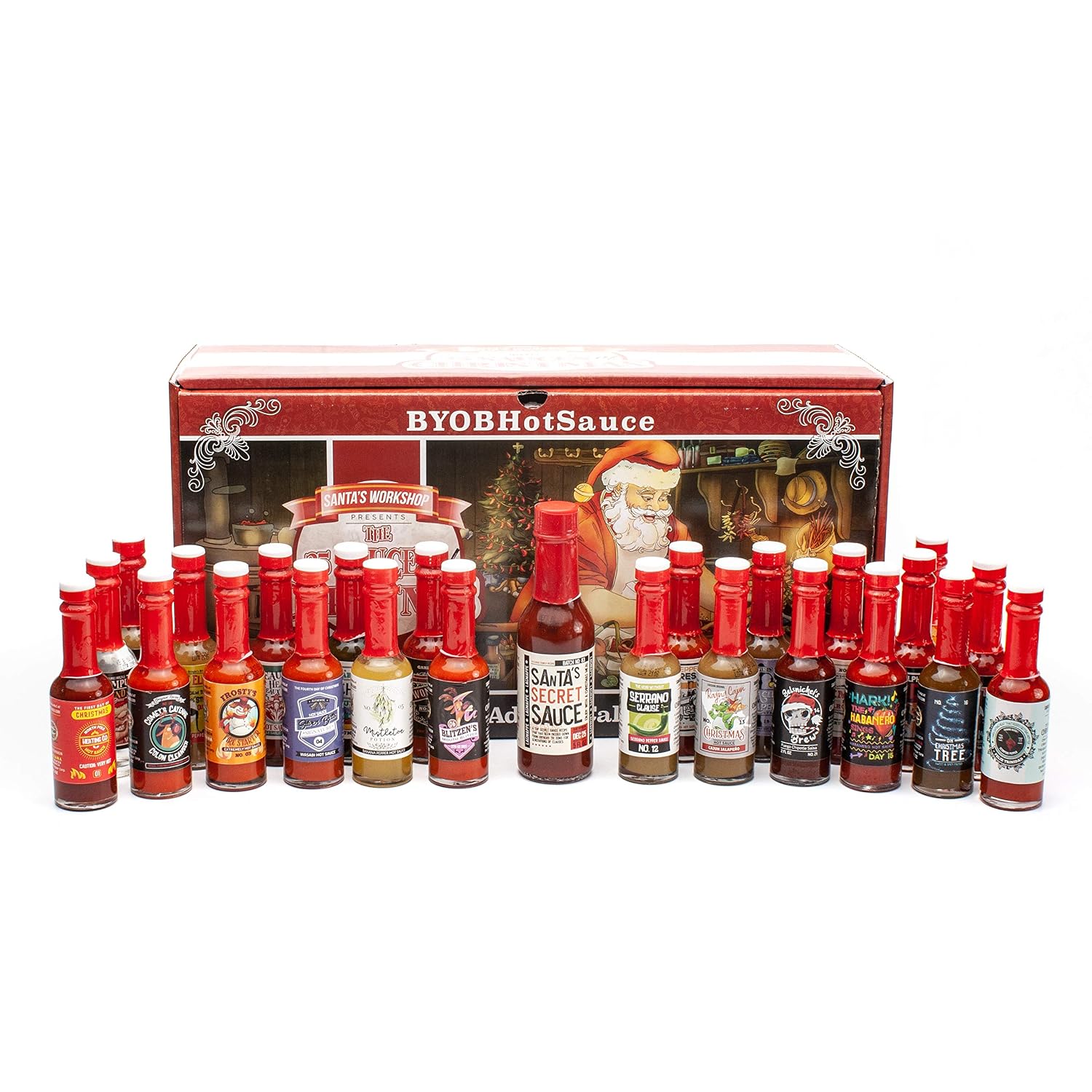 BYOB Hot Sauce Launches Hot Sauce Advent Calendar For 2019