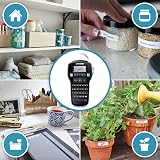Dymo LabelManager 160 Starter Kit with 3 D1 Tape Rolls QWERTY Keyboard view 2