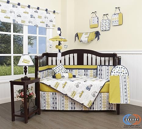 geenny 13 piece boutique baby nursery crib bedding set