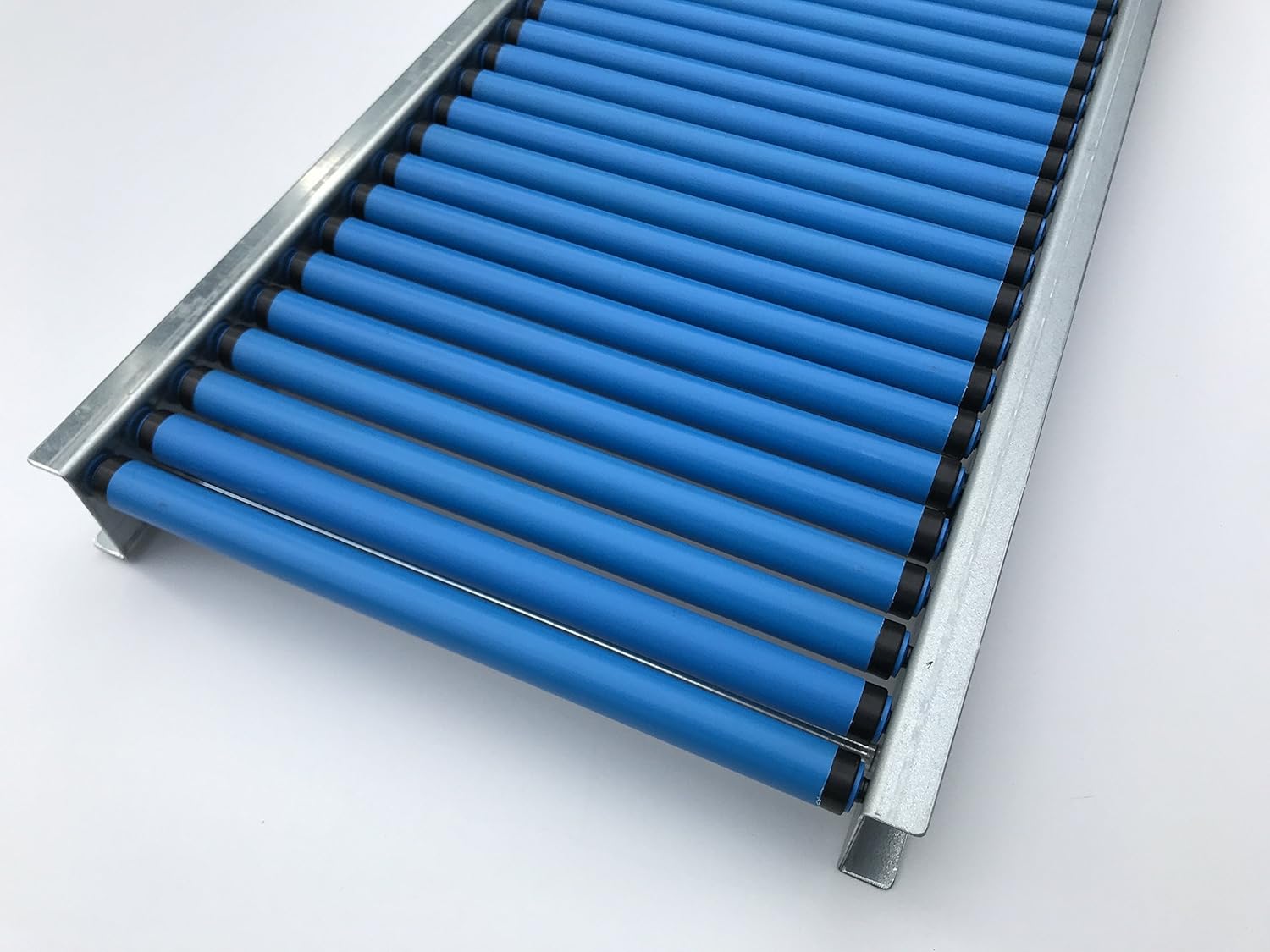 roller gravity conveyor with plastic rollers dia 20 mm (w 200 mm, l 1