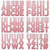 Harloon 232 Pcs 24 Sheets Large Glitter Letter