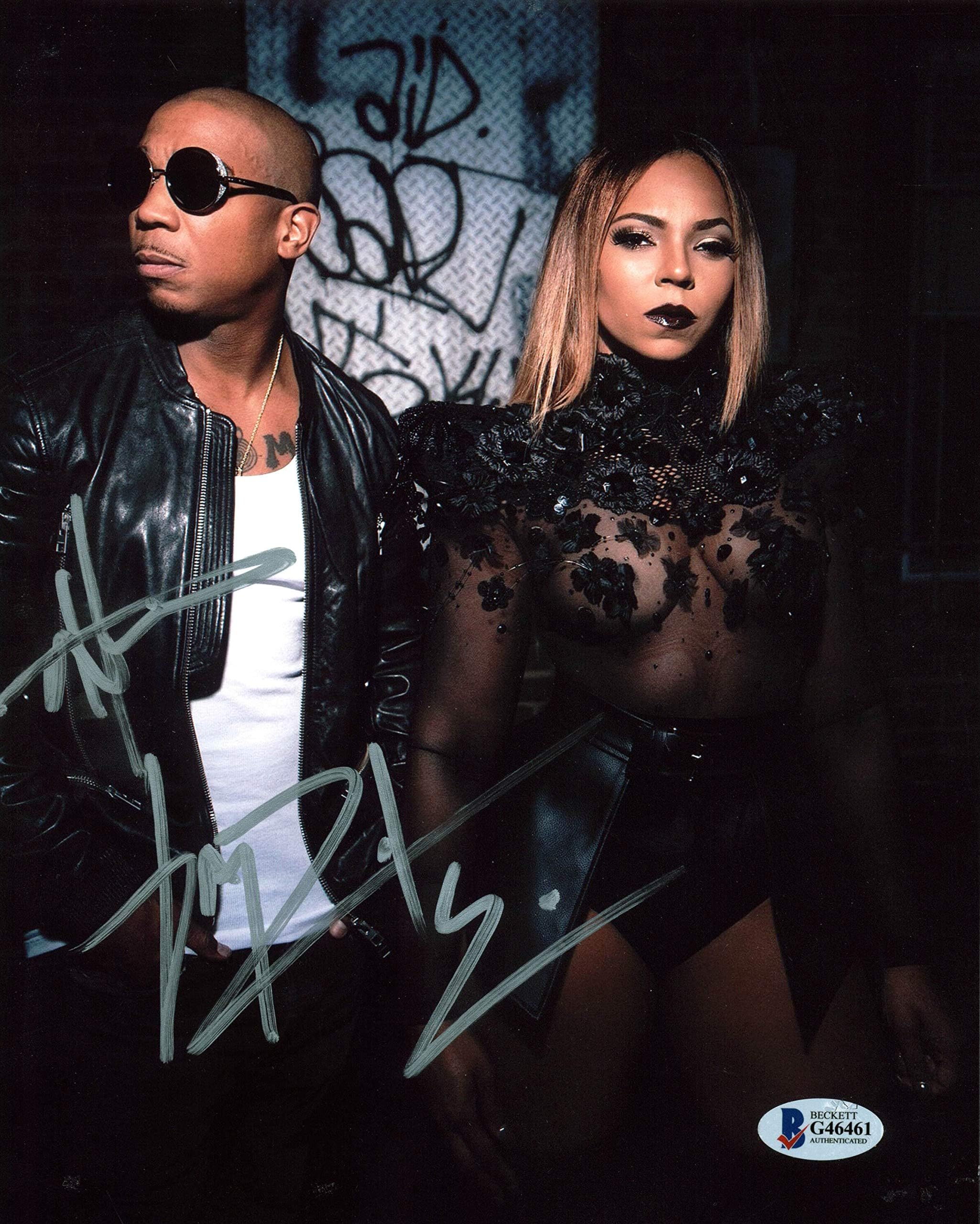 Ja Rule Rapper Authentic Signed 8x10 Photo Autographed w/Ashanti BAS #G46461