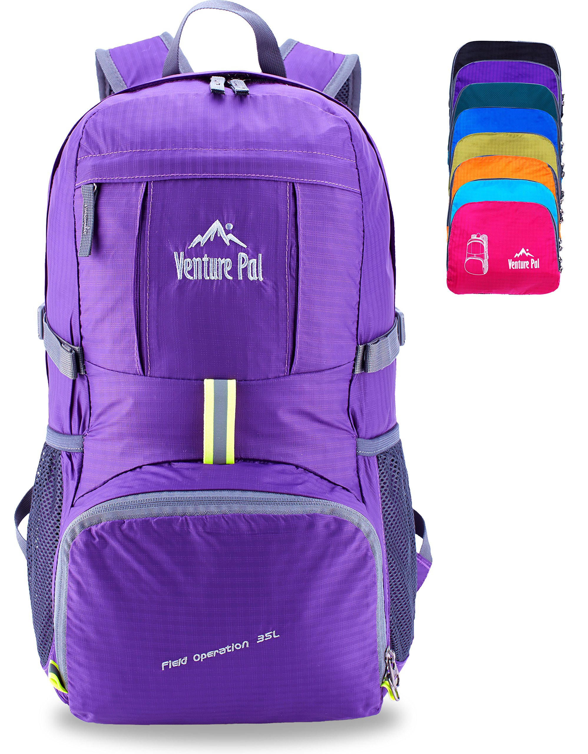 Venture Pal Lightweight Packable Durable Travel Hiking Backpack Daypack ...