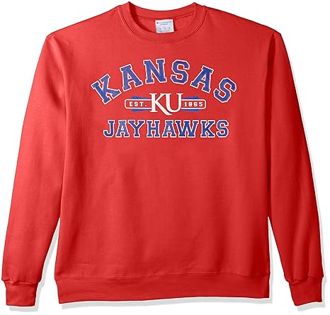 kansas jayhawks crewneck sweatshirt