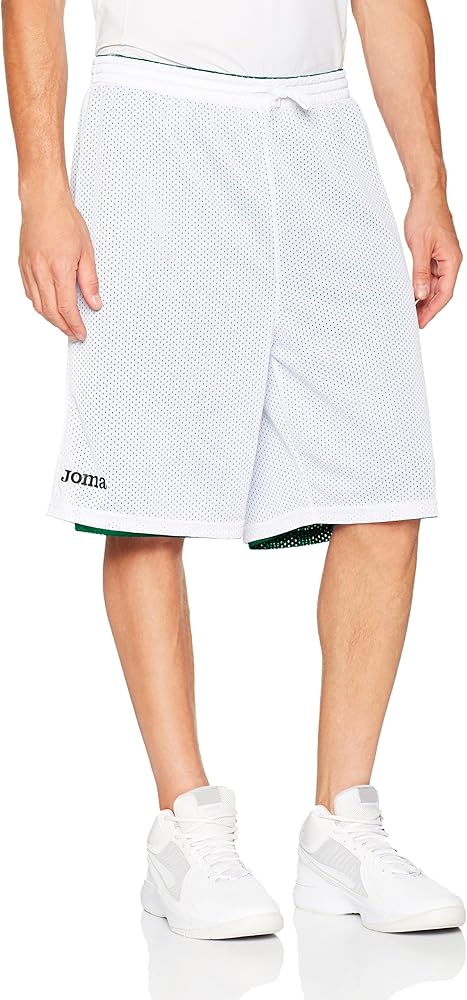 Joma - Short Basket Reversible Rookie Verde-Blanco para Hombre ...