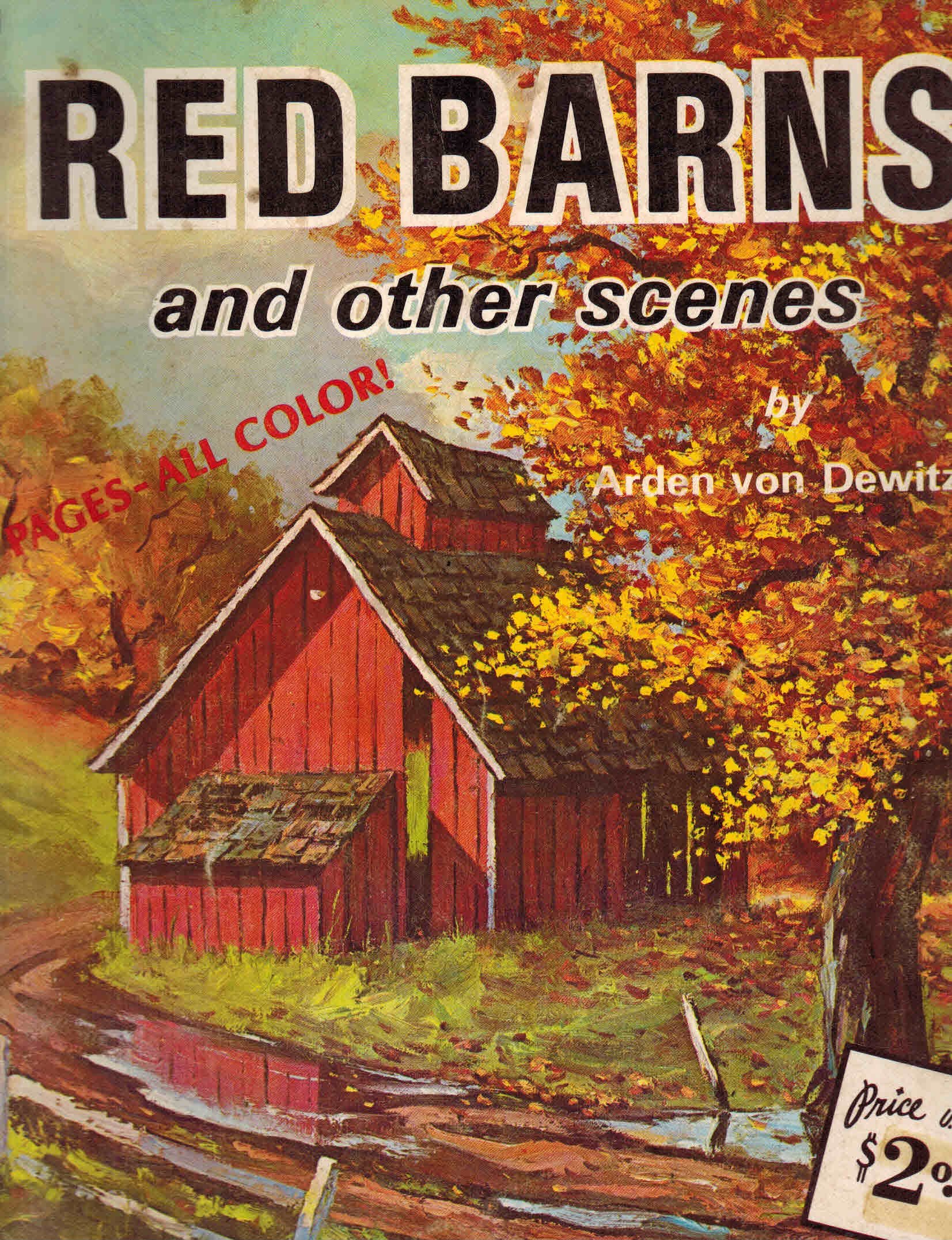 Red Barnes And Other Scenes Book No 111 Arden Von Dewitz Amazon