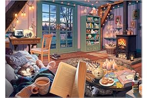 Ravensburger The Cosy Shed (1000 Piece Version of Cozy Retreat) Jigsaw Puzzle for Adults - Every Piece is Unique, Softclick Technology Means Pieces Fit Together Perfectly