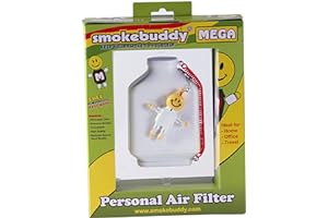 SMOKEBUDDY Smoke Buddy Mega Personal Air Purifier Cleaner Filter Removes Odor - White