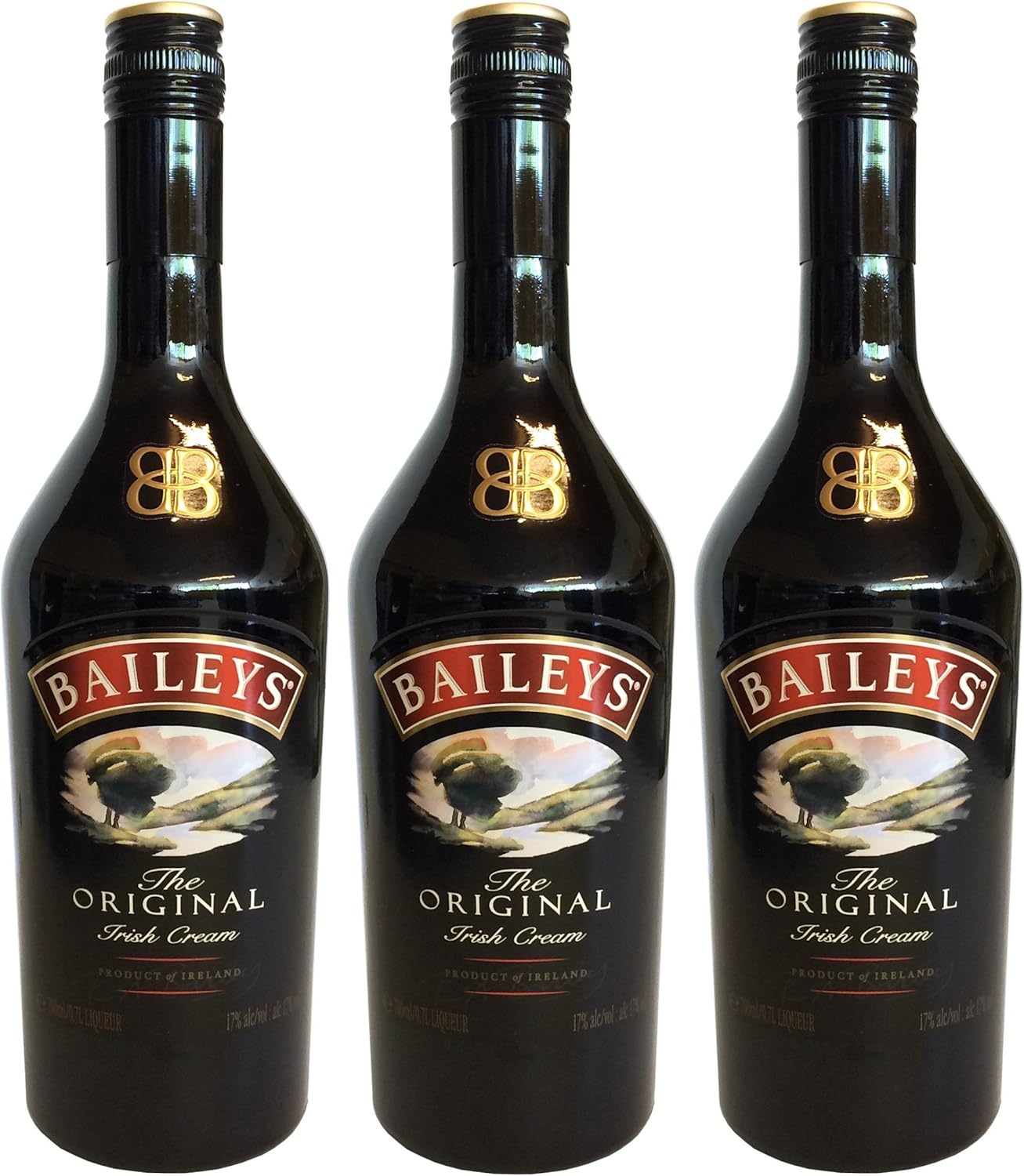 BAILEYS Original Irish Cream Liqueur (3 X 0,7L) Creme Likör 17 Vol